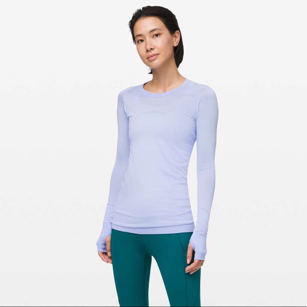 Lululemon Swiftly Long Sleeve Lavender Dusk